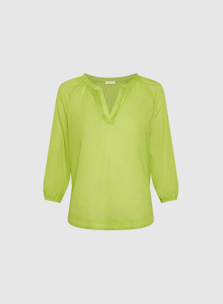 Blouse à manches ballon
