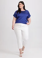 Blouse en satin