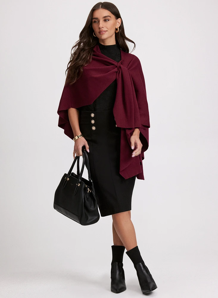 Pull-Through Detail Poncho