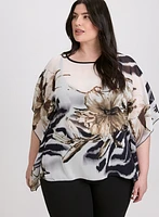 Floral Front Blouse