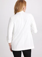 Open-Front Longline Blazer