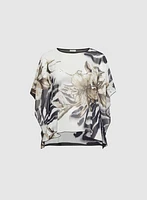 Floral Front Blouse