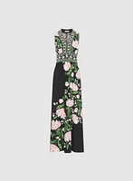 Floral V-Neck Dress