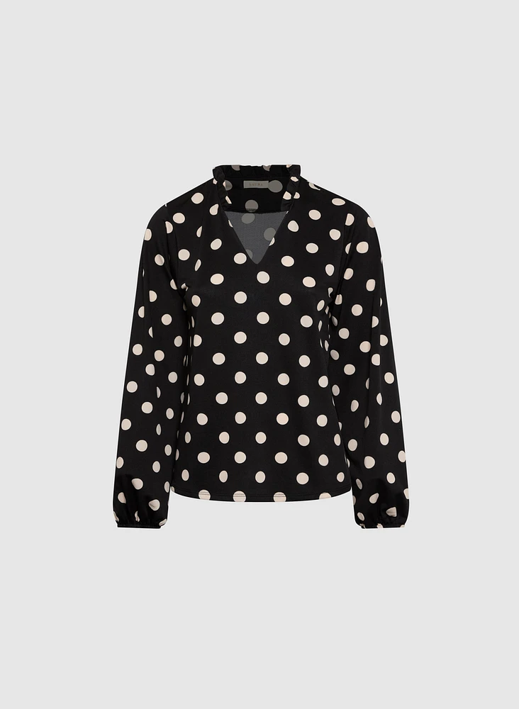 Polka Dot Blouse