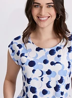 Abstract Dot Print Top