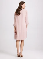 Chiffon Jacket & Midi Dress