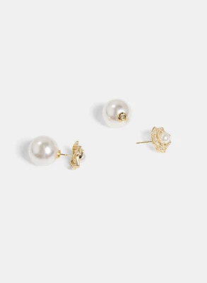 Boucles d'oreilles en fleurs