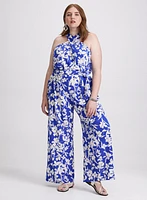 Floral Print Jumpsuit