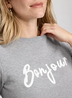 Pull à lettrage