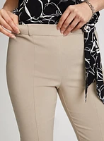 Slim Pull-On Ankle Pants