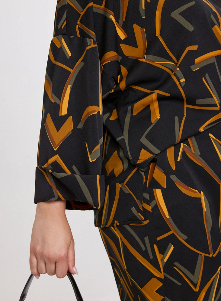 Joseph Ribkoff - Blouse à lignes abstraites