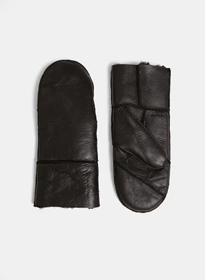 Sheepskin Leather Mittens