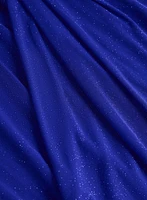Robe brillante en filet