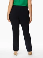 Pull-On Straight Leg Pants