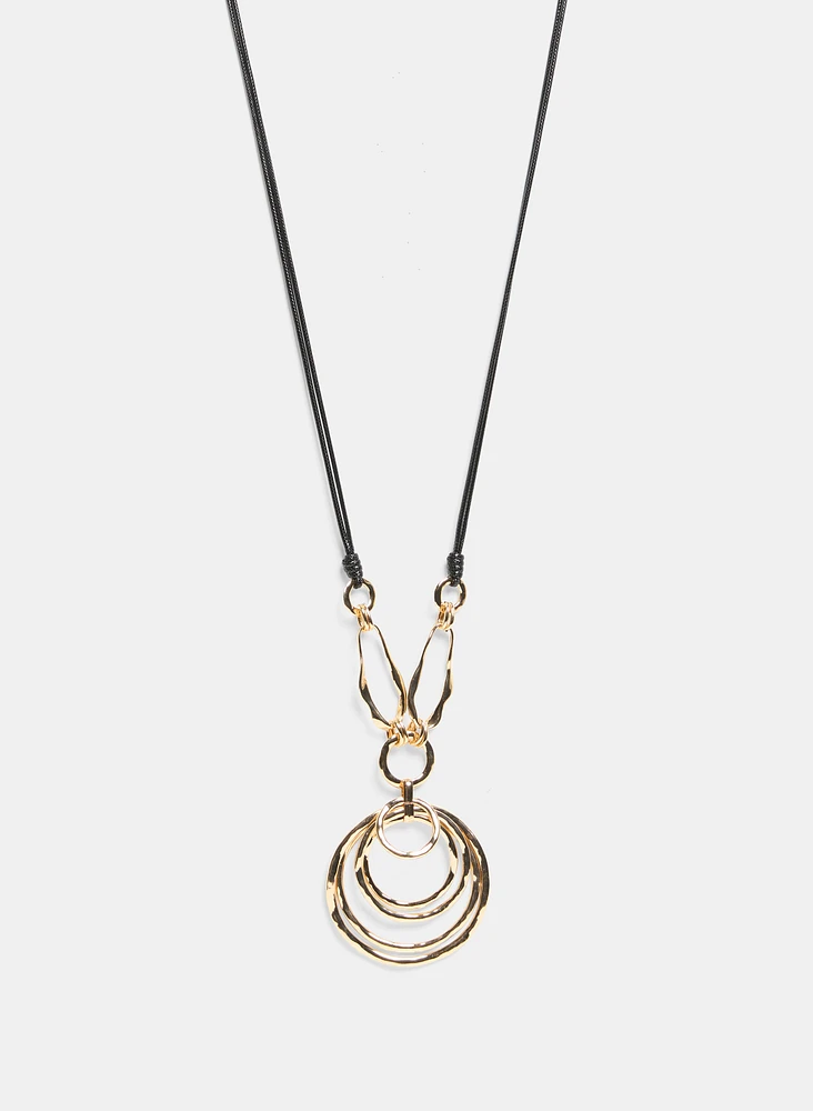 Ring Pendant Necklace