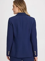 Blazer à effet double boutonnage
