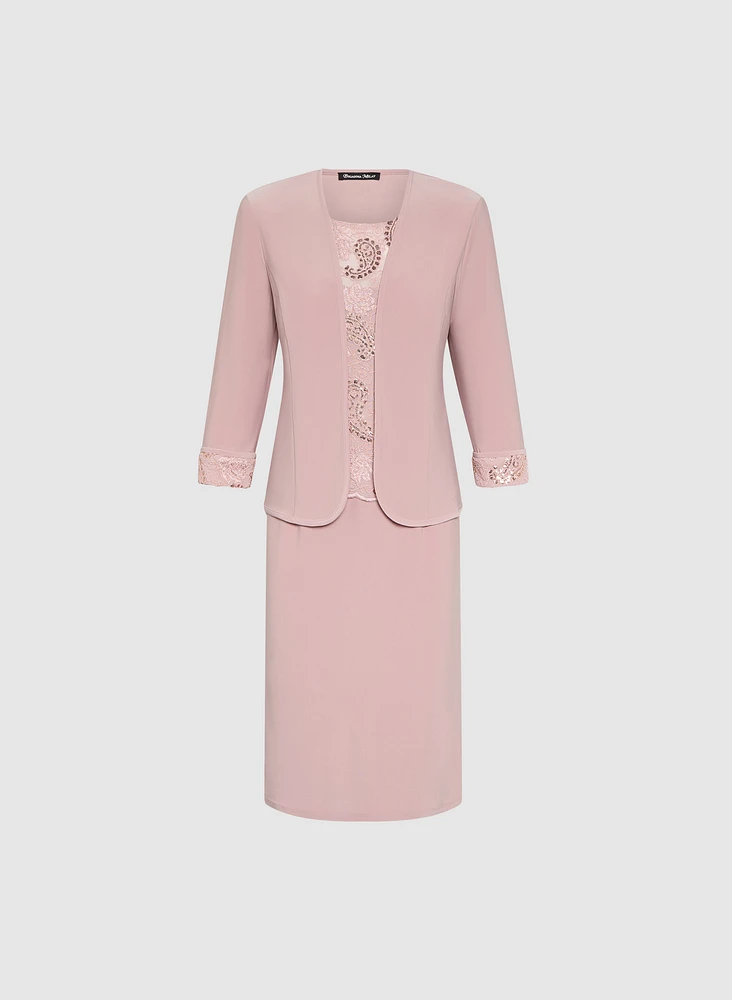 Ensemble à veste et robe