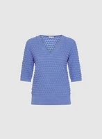 Bubble Stitch Sweater