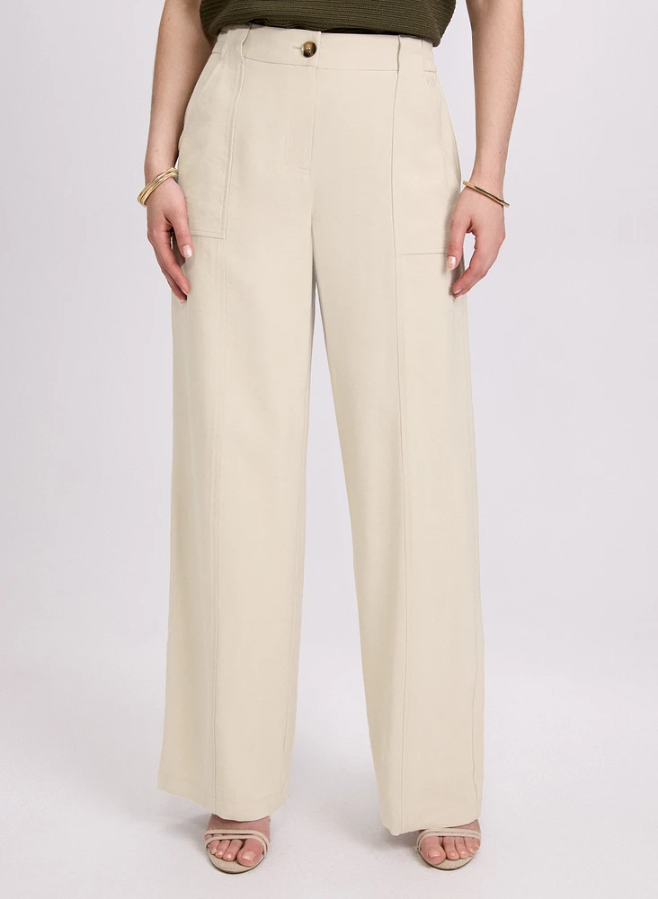 Pantalon Olivia à jambe large