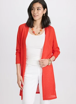 Open-Front Cardigan