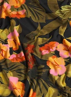 Tropical Jersey Maxi Dress