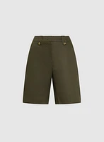 Stretch Linen Shorts