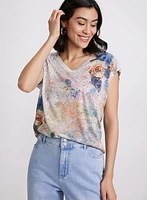 Mixed Print T-Shirt