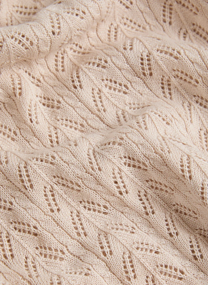 Pull ras-du-cou en tricot