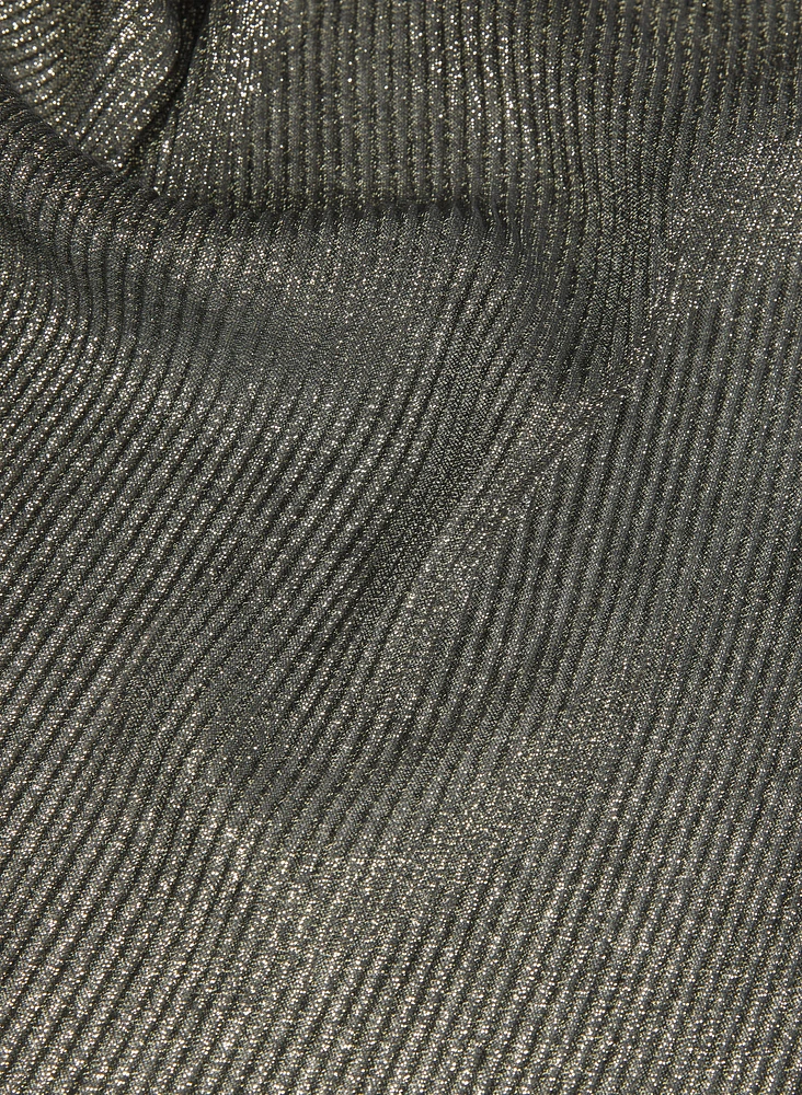 Foulard plissé brillant