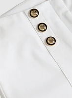 Pantalon Emma étroit à boutons
