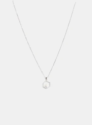 Cubic Zirconia Pendant Necklace