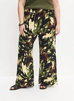 Melanie Lyne - Abstract Wide-Leg Pants