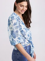 Floral Print Blouse