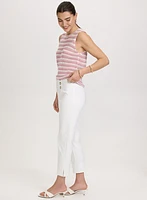 Pantalon Emma étroit à boutons