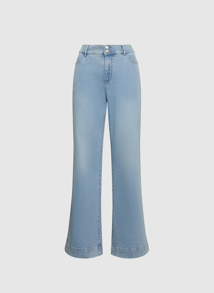 Wide-Leg Jeans