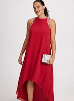 Sleeveless Chiffon Dress