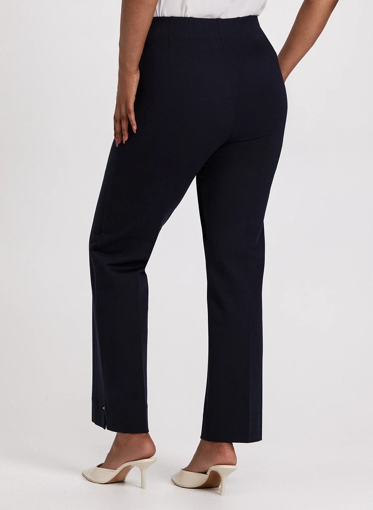 Pantalon Sofia à jambe droite – long