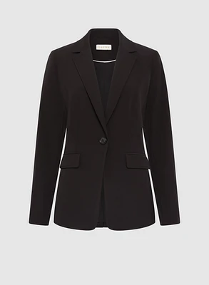 Notched Collar Blazer