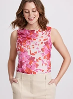 Floral Print Tank Top