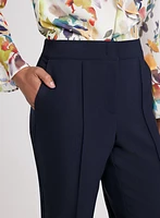 Pantalon Emma étroit à couture avant