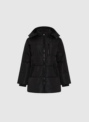 Quilted Puffer Coat