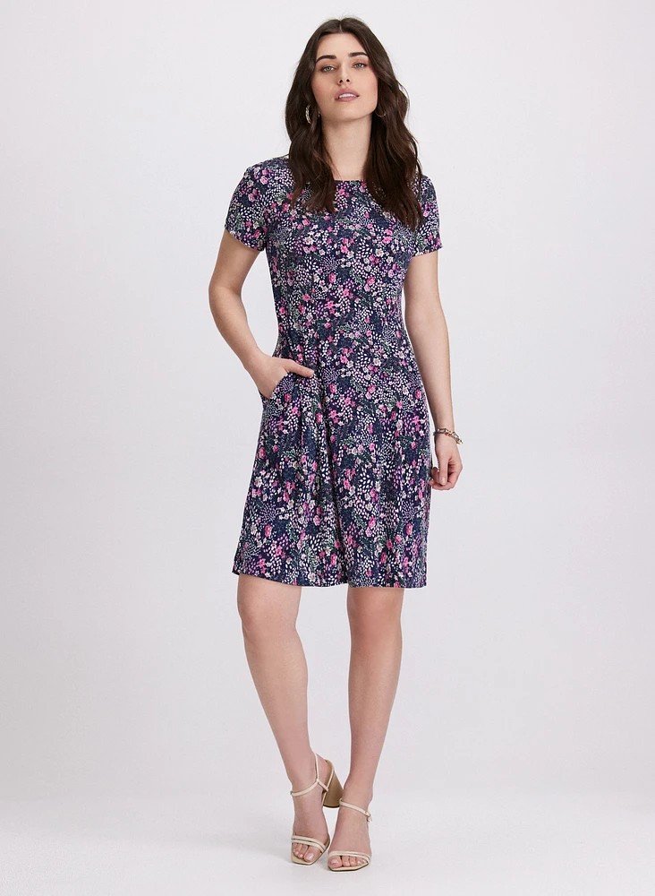 Floral A-Line Dress