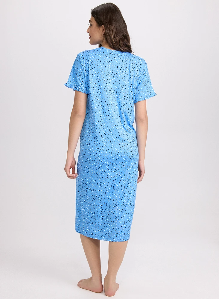 Polka Dot Nightgown