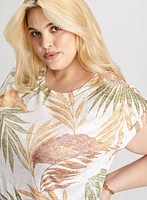 Tropical Print Tee