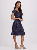 Dot Print Skirt