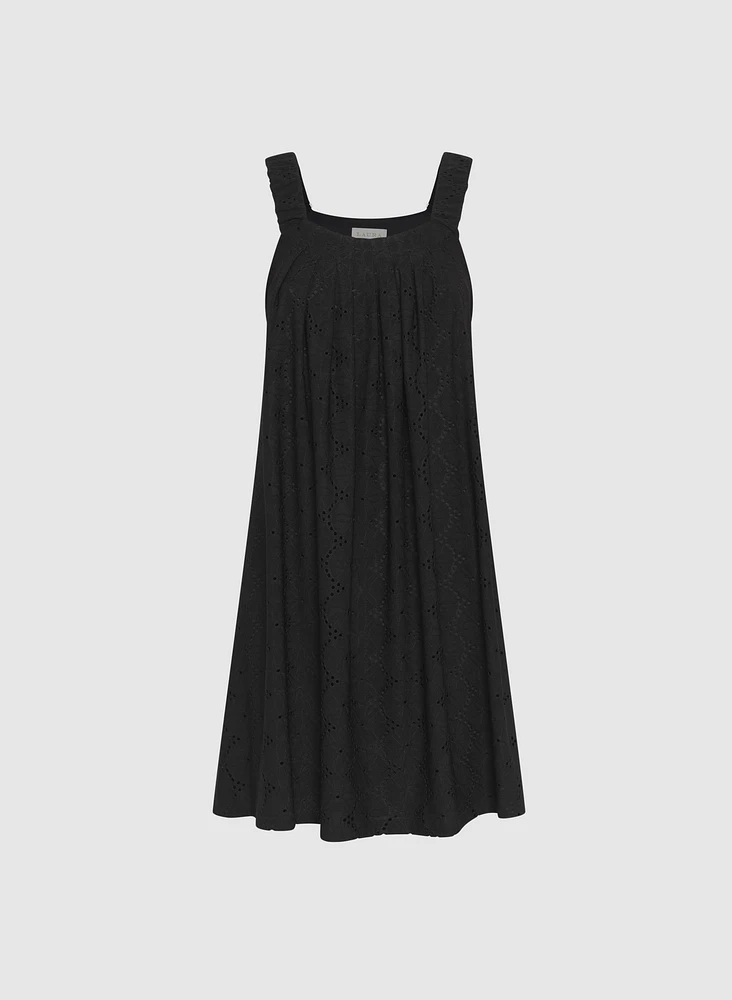 Eyelet Embroidered Dress