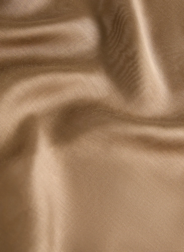 Foulard oblong satin