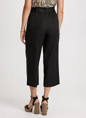 Pull-On Tencel Capris