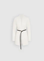 Belted Longline Blazer