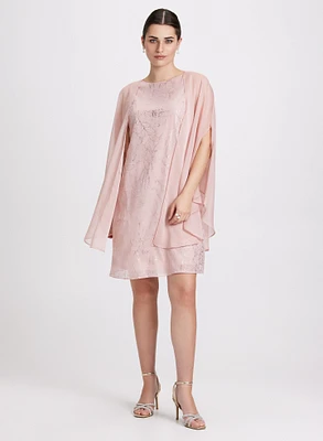 Robe et cape en chiffon